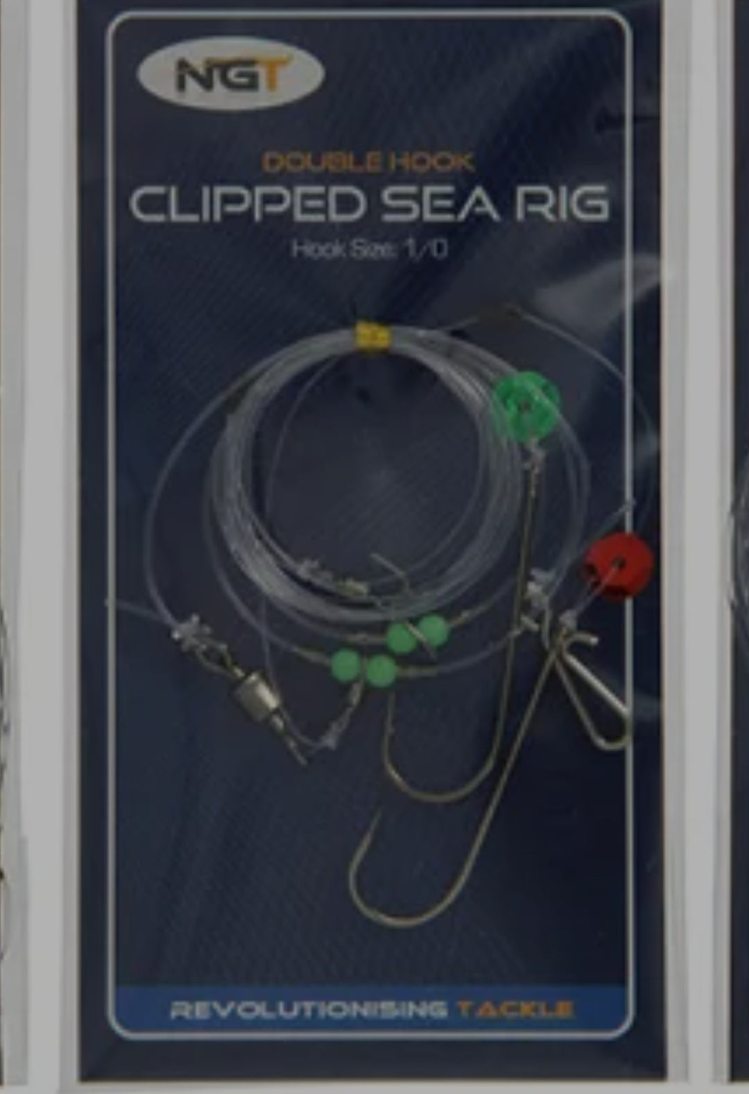 2 hook clipped rig 1/0